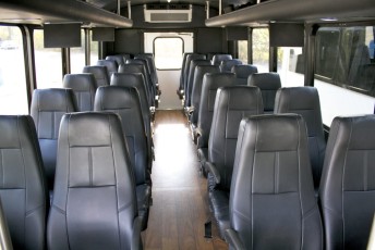 Interior 28 Passenger Executive Mini Coach Bus