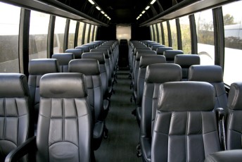 Interior 40 Passenger Executive Coach Bus