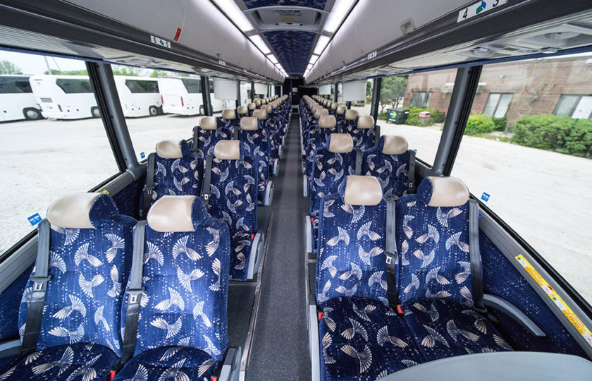 Interior 56 Passenger Motor Coach