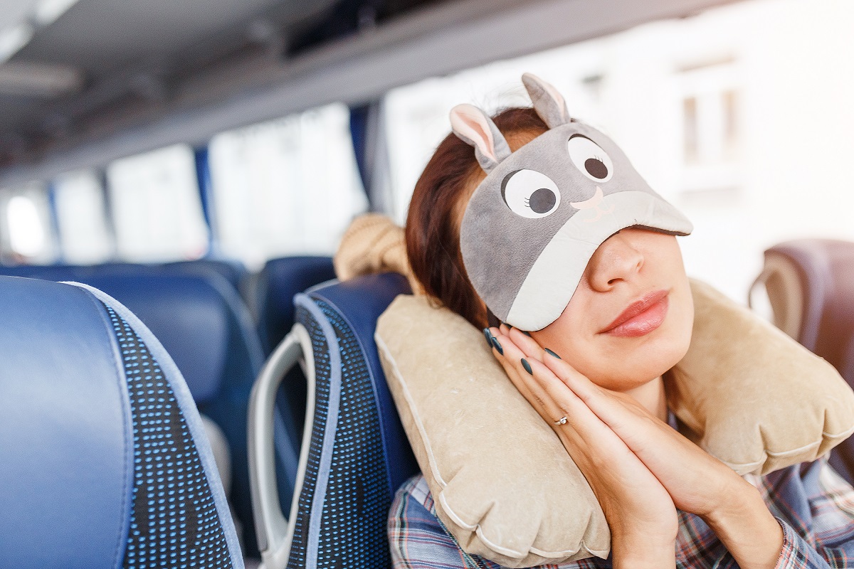 Sleeping on a Bus