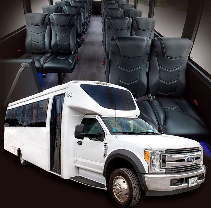 32-36 Passenger Executive Coach Bus